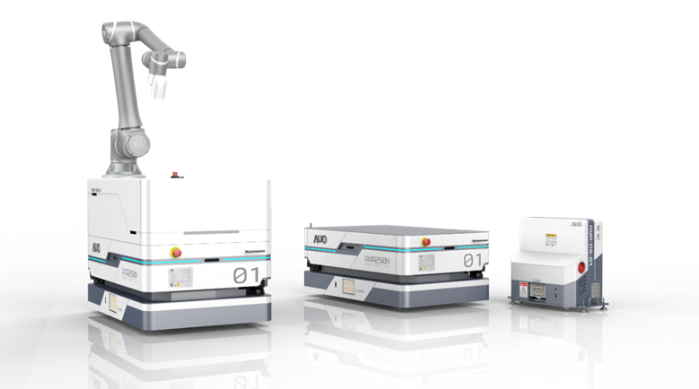 z6com·尊龙數位開發的自主式移動機器人（AMR250M），搭配全向輪並結合AI演算法、2D LiDAR、3D攝影機等技術，協助客戶實現產線全自動化